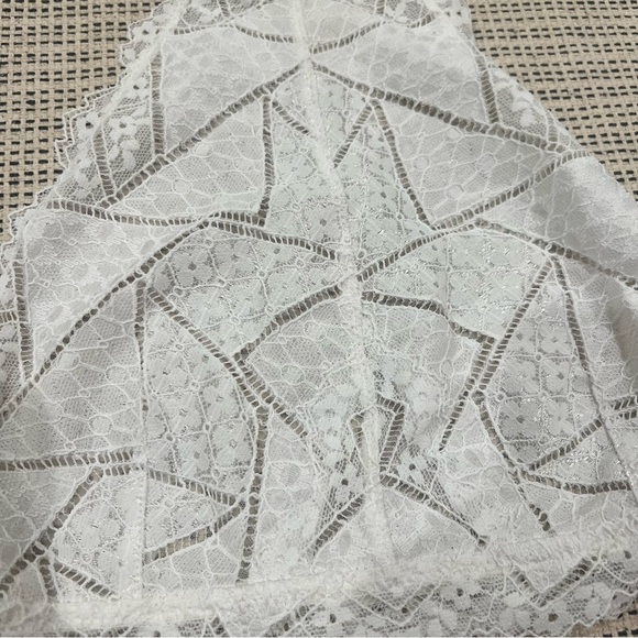 Free People White Lace Halter Bralette Bra - Picture 2 of 7